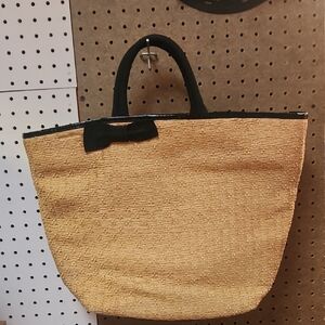 Bath & Body Works Straw Tote with Strap